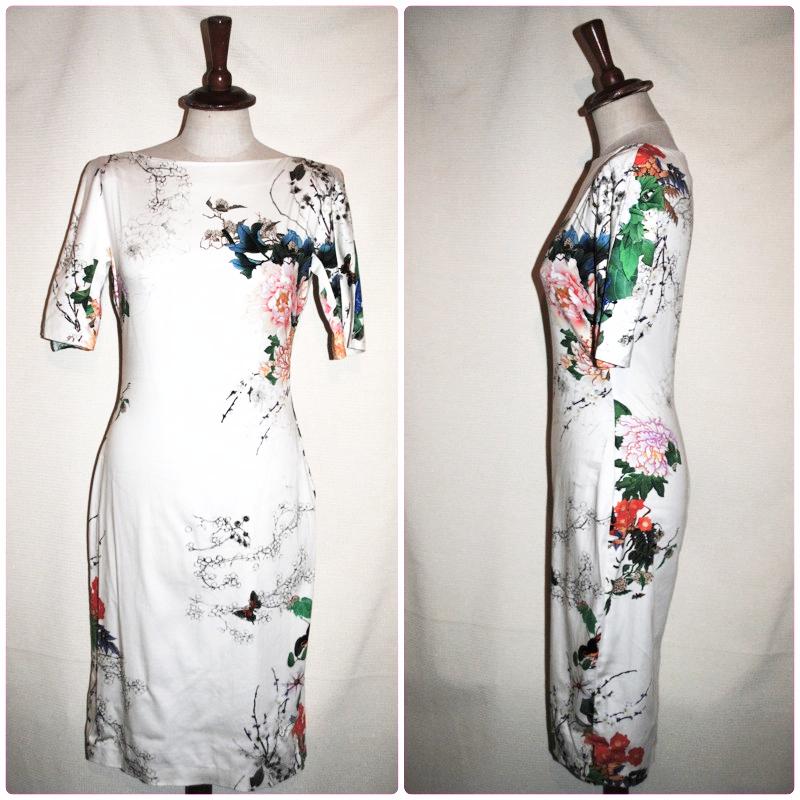 RiDress's tweet photo. Gaiša ZARA kleitiņa ar ziedu rakstu. 38. izmērs. Pārdošanas cena 21€; Nomas cena 7€ http://t.co/99AiX0Jx7r