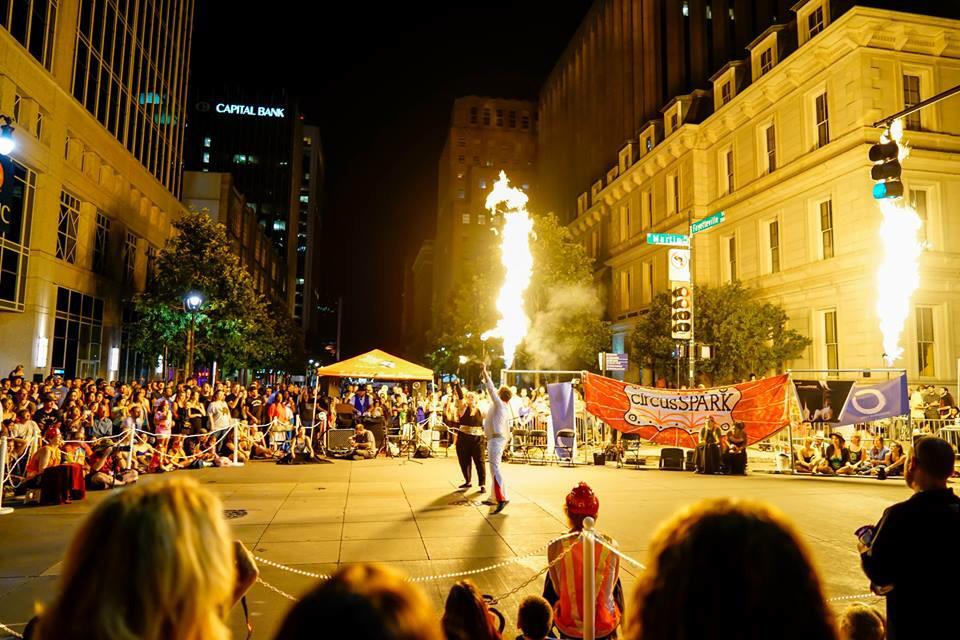 Ellasdad's tweet image. #SparkXPhotoComp Fire Downtown