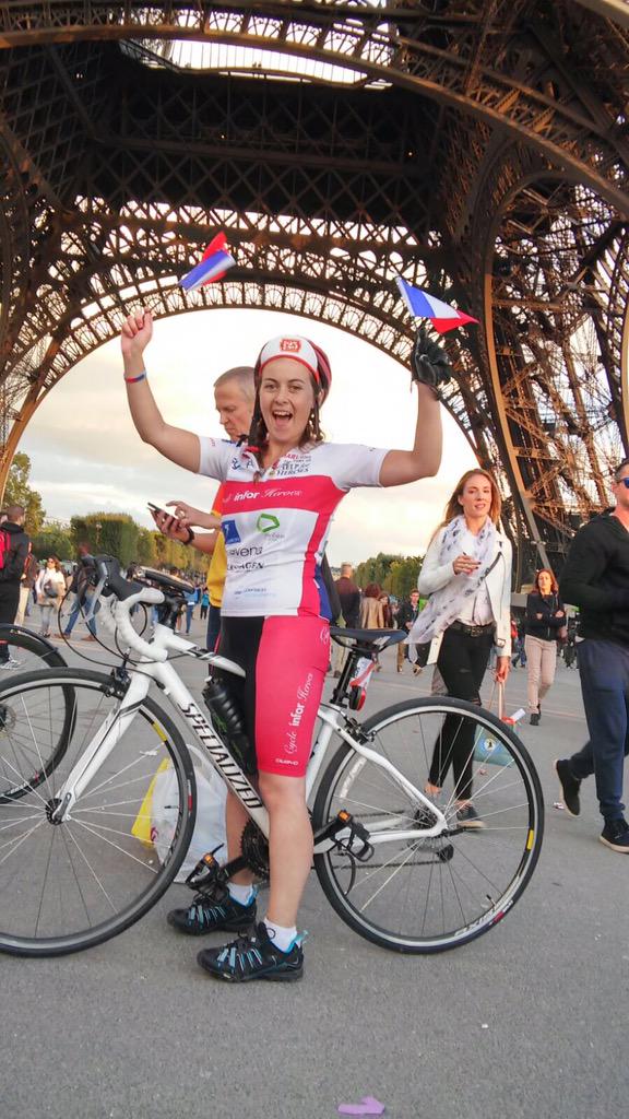 LottieNowne's tweet image. Can&apos;t believe I did it! What an experience! @INFORcycle