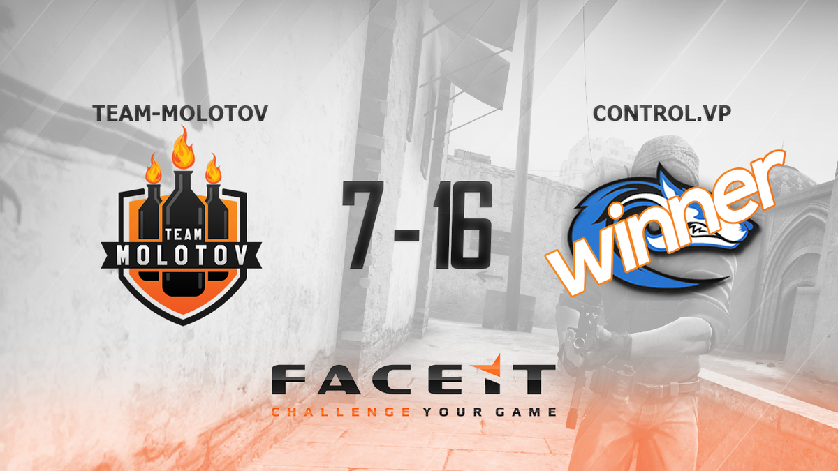 TeamMolotov's tweet photo. We drop 1st map to #ControlVP 7-16 | Next map is inferno! GOTV: connect 103.57.73.2:20027 http://t.co/Ay3wvRq28Y