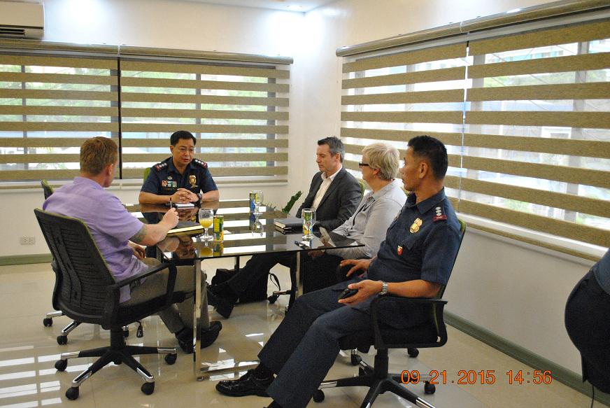 DirectorPSPG's tweet photo. OIC,PSPG meeting with Mathew Mclean Sec. of Australian Embassy @pnpdpcr @PNP_PCRG @pnppio http://t.co/fOrgIxHjo6