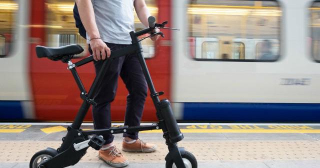 Een elektrische vouwfiets van slechts 11,8 kg? Het kan binnenkort: <a href="/ABikeElectric/">A-Bike Electric</a> - bit.ly/1KtNnC3
