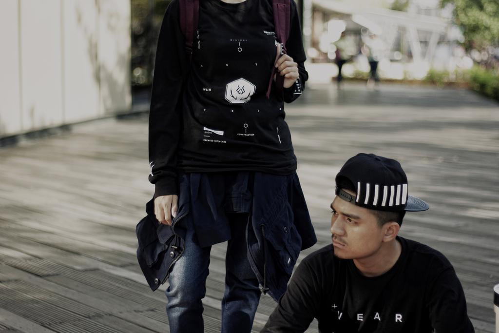 Two designs of cool long sleeves! Check catalogue on instagram wearwise_strggl