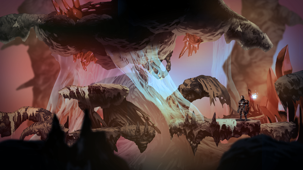 Nephils's tweet photo. We are testing our assets - color &amp; composition: just a quick mock-up for Phoenix Nest. #gamedev #indiedev #gameart http://t.co/JrbwPn4eno