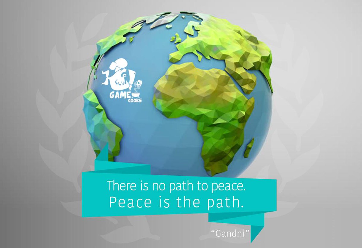 backtripgame's tweet photo. "There is no path to Peace, PEACE is the path." Ghandi  @GameCooks on #PeaceDay #gamedev #indiedev http://t.co/czhoXTXOo2