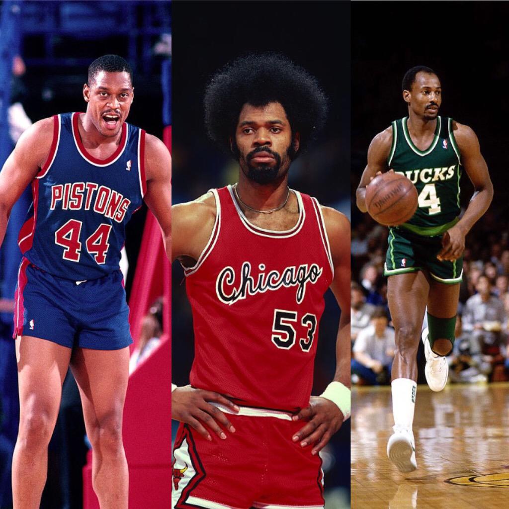Happy birthday to members Rick Mahorn, Artis Gilmore & Sidney Moncrief! 