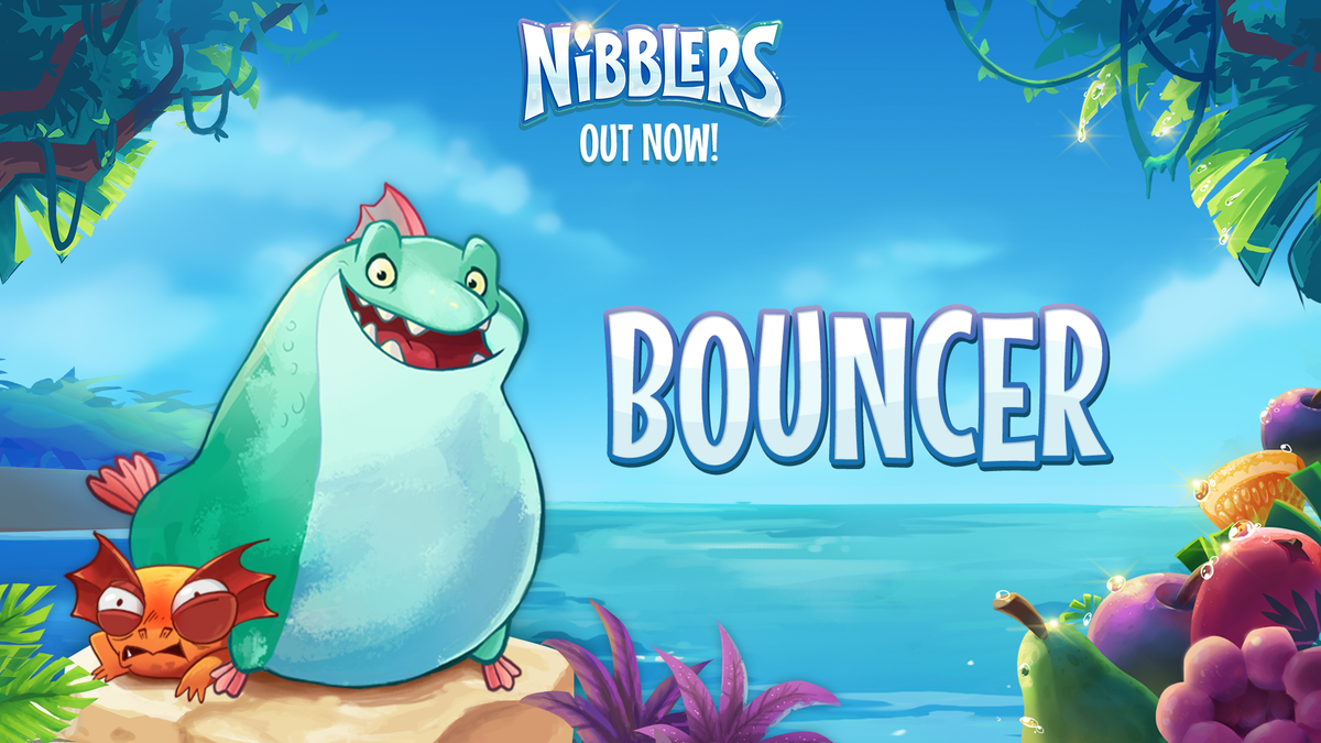 Meet Bouncer - He likes fruit and good pranks. Especially swatting everything under his exquisitely bouncy booty...