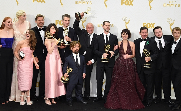 Telegraph's tweet photo. Game of Thrones slays the competition at the #Emmys http://t.co/NZztmBOjvi http://t.co/Q6ZMvWoIzR