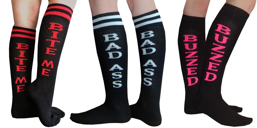 kneehighsocks09's tweet photo. Fun Wordy Knee Highs #MadeinUSA http://t.co/QFzQIXe7JW http://t.co/lZykqfj3oO