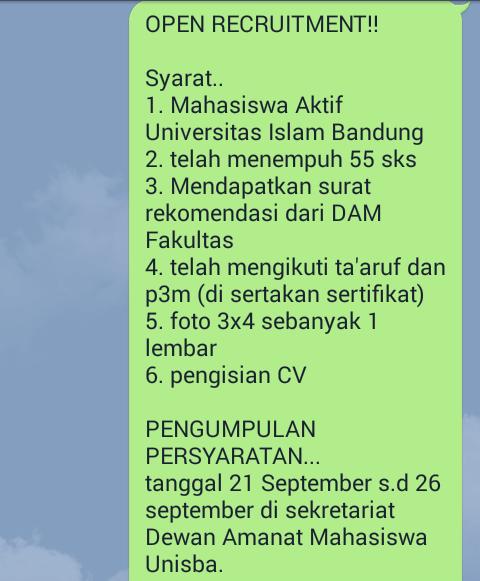 Untuk yg akan mendaftar segera melengkapi persyratannya ya.. terima kasih.