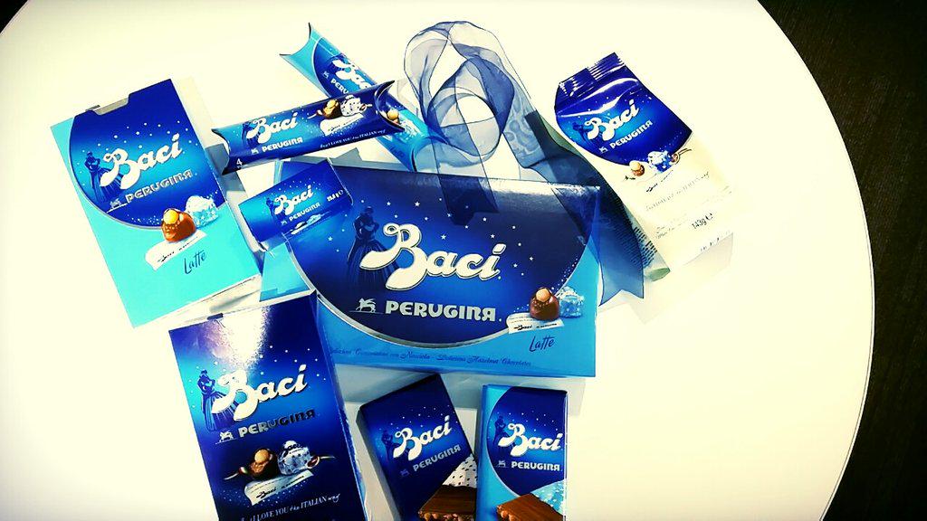 Wow @baciperugina! Monday during deadline week is the perfect time to send chocolate heaven. Baci from me &amp; @FHEMag😙