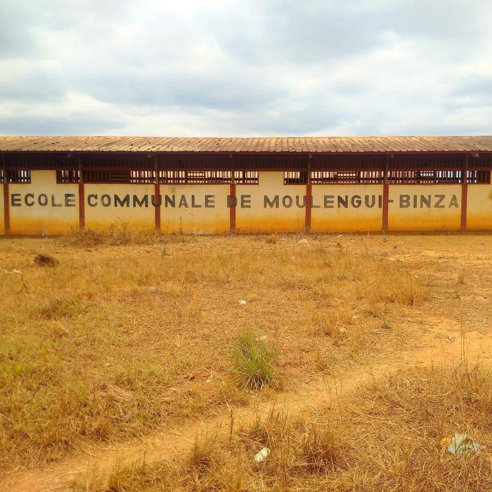 Bienvenue à Moulengui-Binza 😊 #Gabon #CaravaneUJPDG