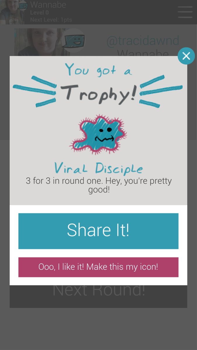 tracidawnd's tweet photo. Call me Viral Disciple! #Keywords, The Search and Tag Game of Internet Trivia! http://t.co/Y8B92MAKz1