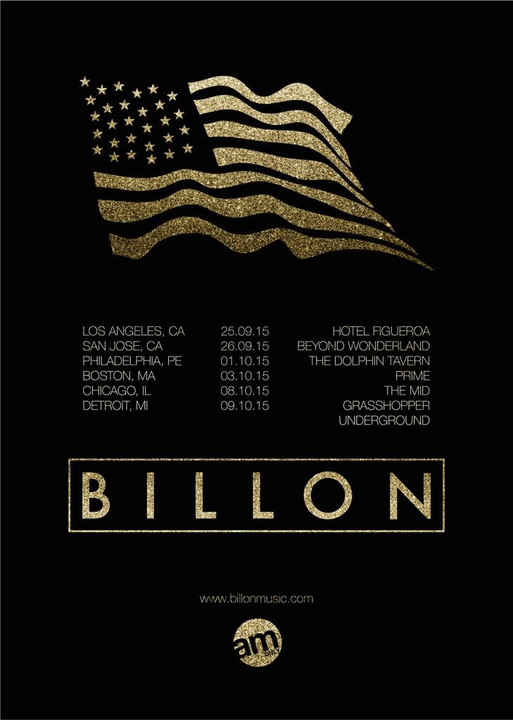 BillonMusic's tweet photo. USA tour starts this week. Here's a list of dates ✈️ http://t.co/ro3RJGbXtH
