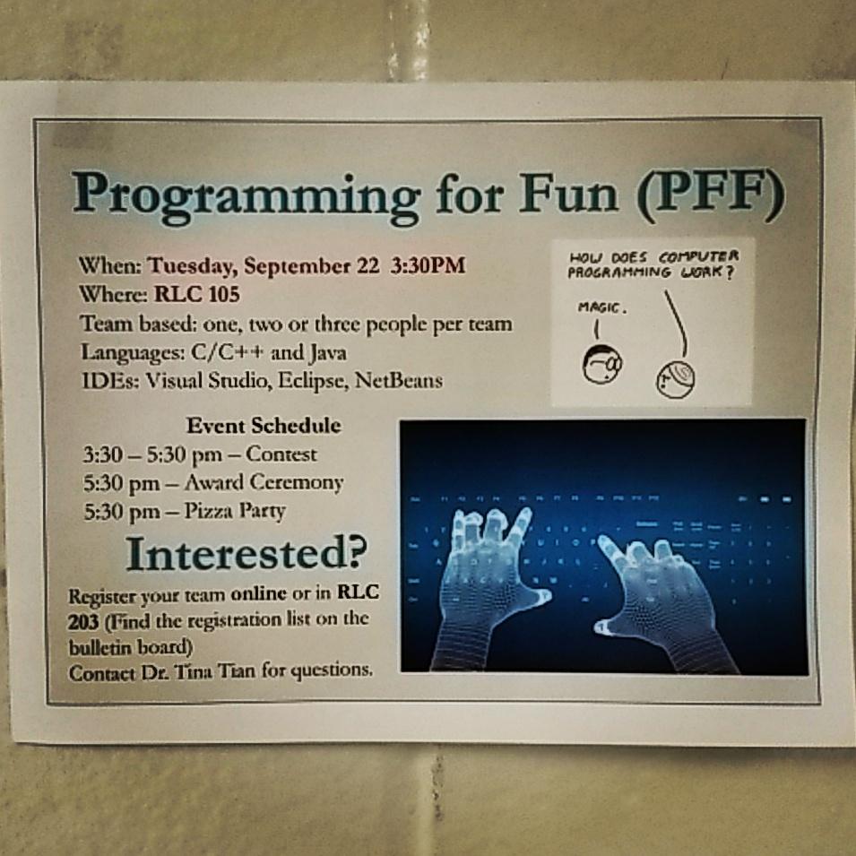 MC_IEEE's tweet image. Wanna Program? Definitely go to this event! #programmingforfun #manhattancollege #ieee #nyc