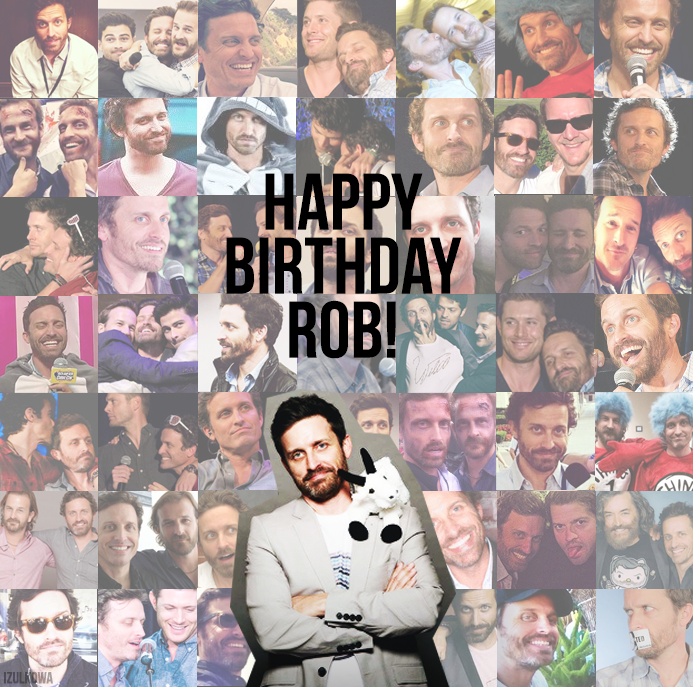 Dzisiaj swoje 45 urodziny obchodzi Rob Benedict. HAPPY BIRTHDAY! 