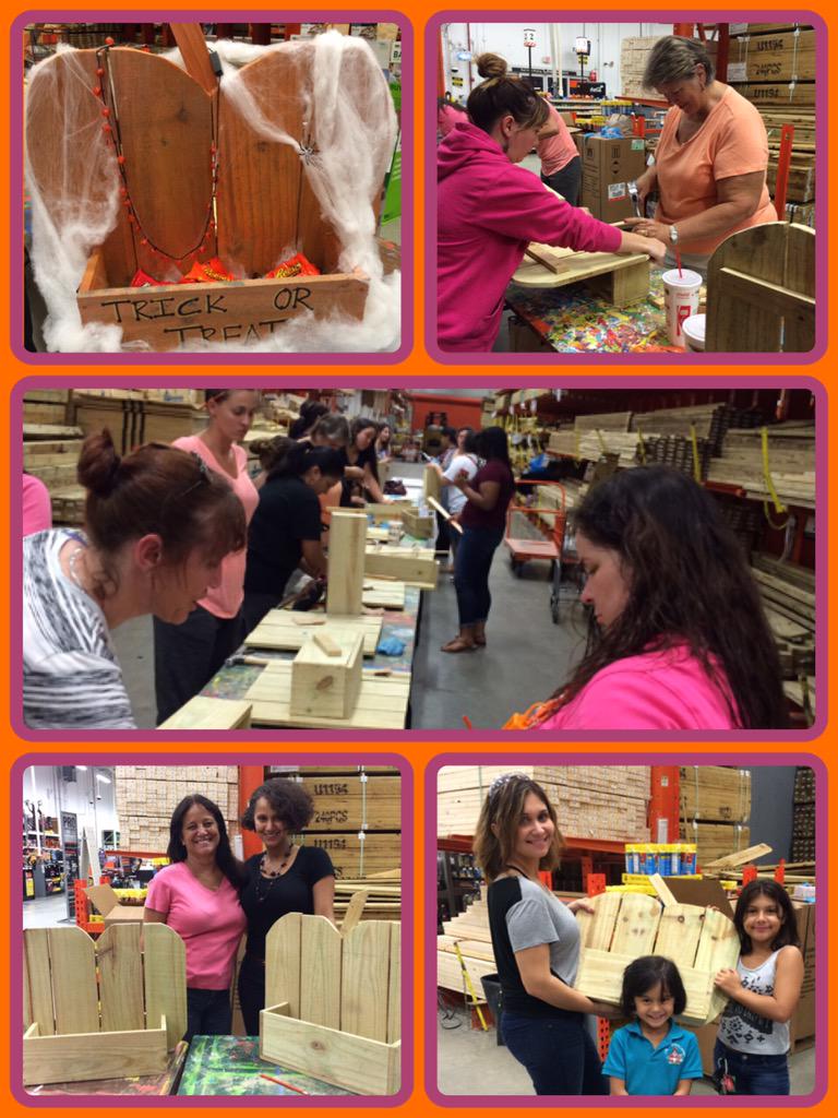 THD6341's tweet photo. It's a always a TREAT at Davie II. Come and join us for Do It Herself Workshops🙋 http://t.co/WT2C2dmbGO