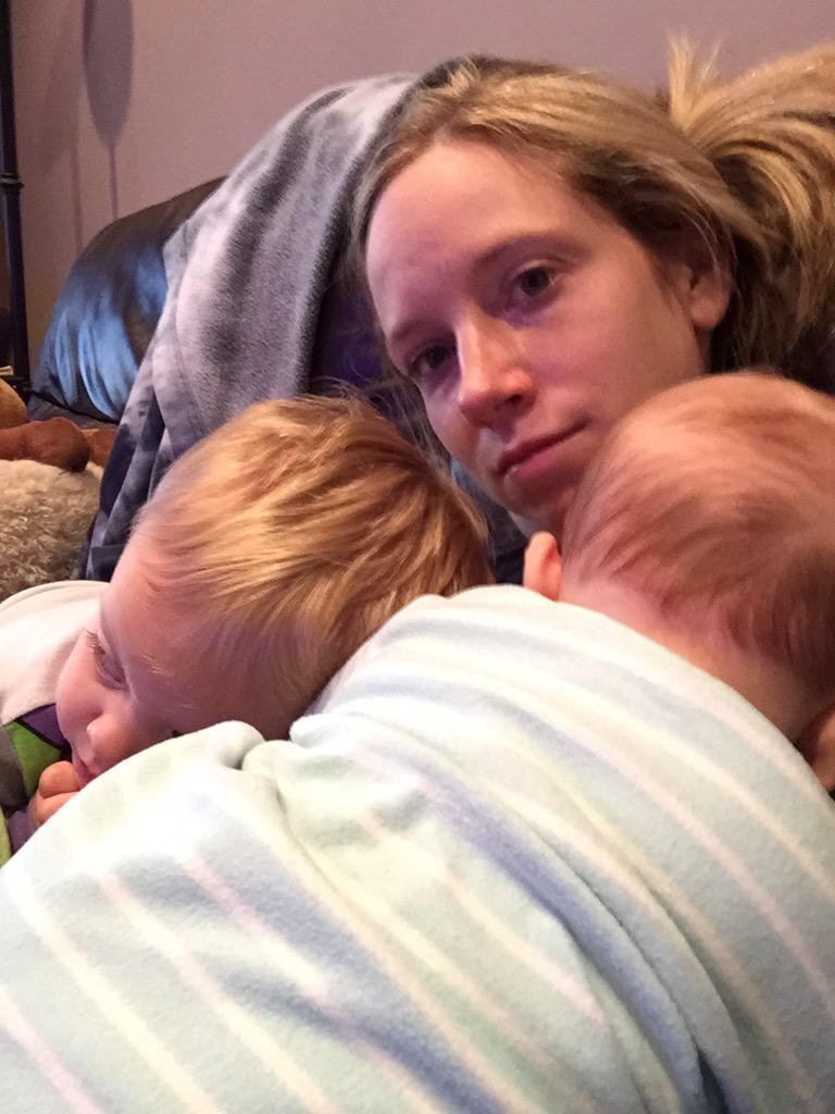 Officially one month left of maternity loa left. #yesimcomingback but boy do I love #morningsnuggles #whatmattersmost