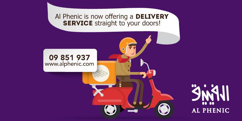 AlPhenic's tweet photo. Great News! Al Phenic is now offering a delivery service straight to your doors! #delivery #service #Lebanese #food http://t.co/xsvPKrRwCI