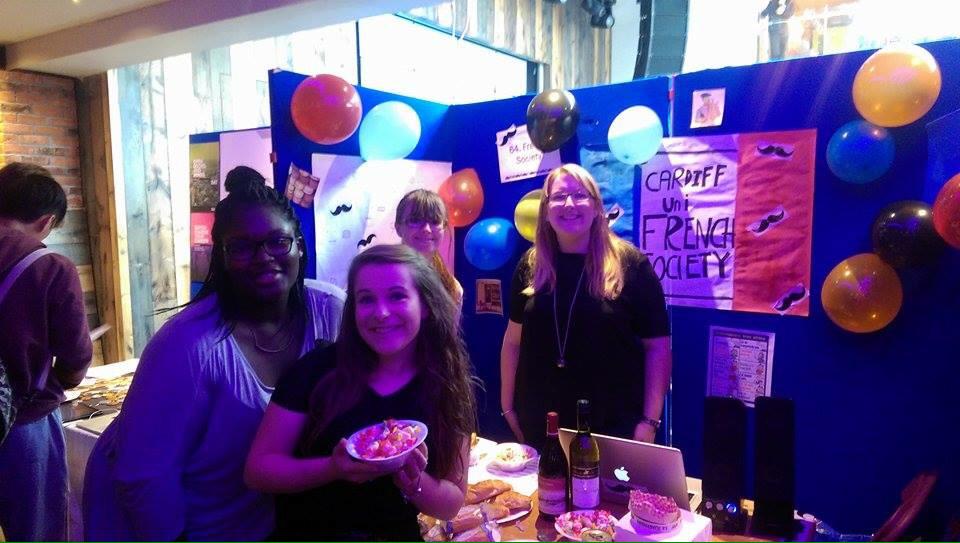 CUFrench's tweet image. Come and join us at the Societies fair!