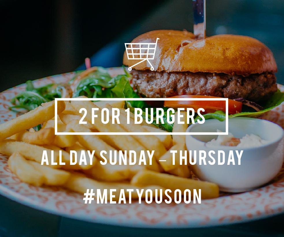 STsuperstore's tweet image. The #weekend's over, but we've got two #burgers for the price of one to cheer you beautiful people up…

#happymonday