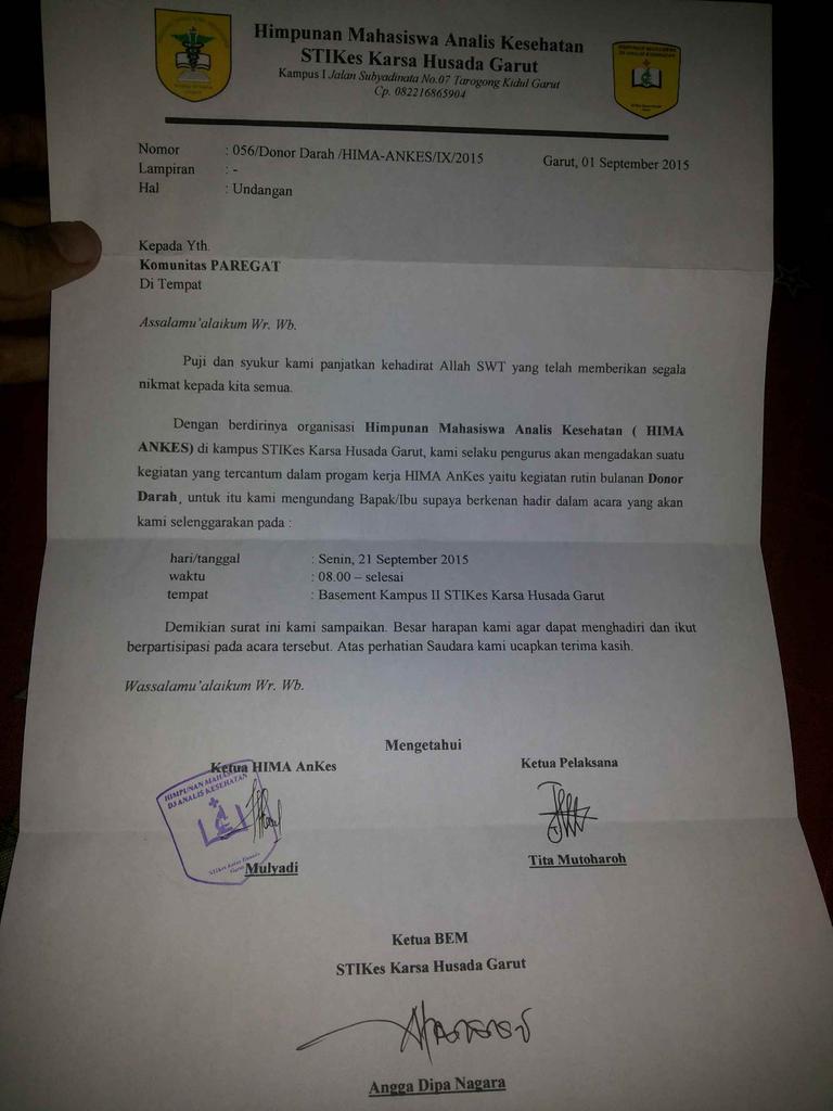 Alhamdulillah acaranya beres O:)