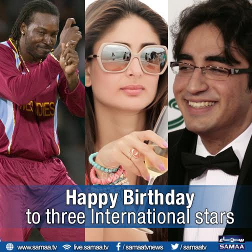 Happy Birthday to 3 stars. Leader , & celebrate their birthdays 2day 