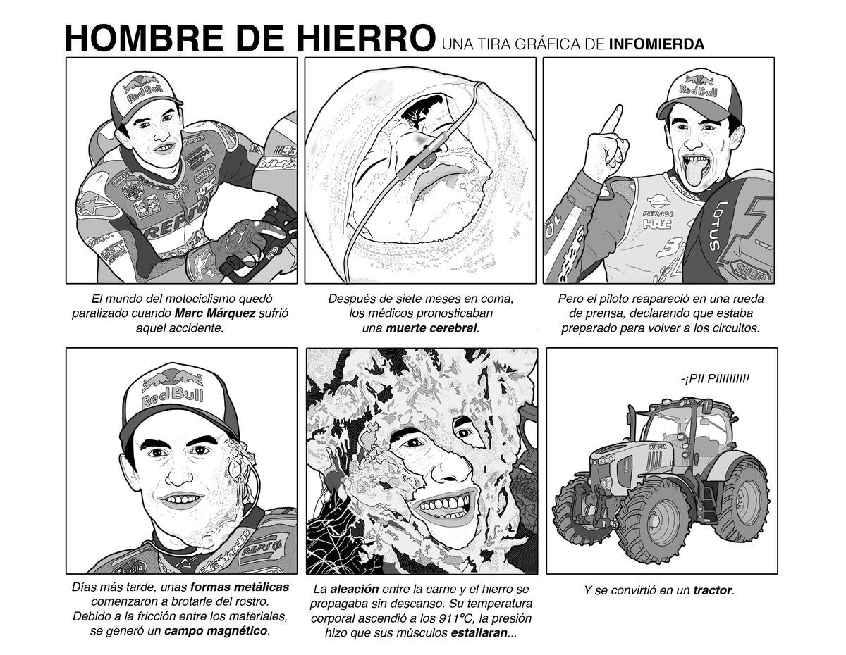 info_peques's tweet photo. Marc Márquez + Tetsuo. http://t.co/fllGh8P8Zb