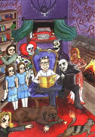 Hoje, o autor Stephen King completa 68 anos. Happy Birthday,  