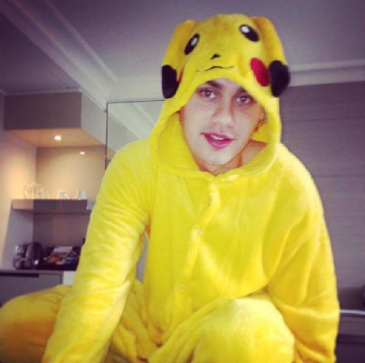 Daniel_5sos's tweet photo. I bet Daddy Michael will quit his band once Pokemon Go is available 😂 http://t.co/PDDlejp9ZE