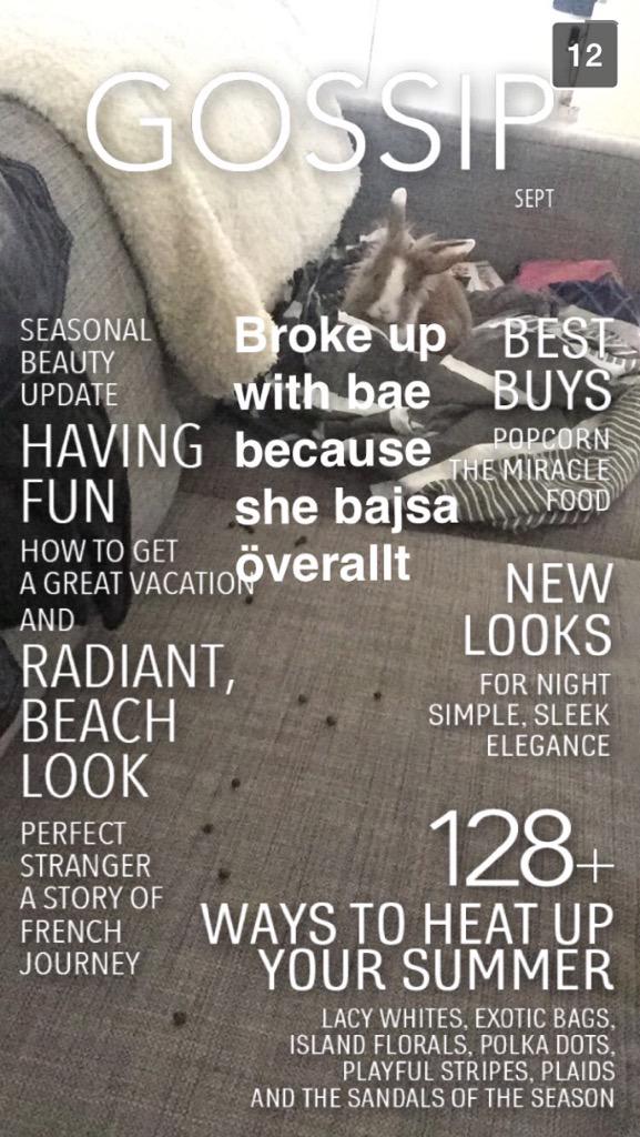 Joanna har köpt kanin