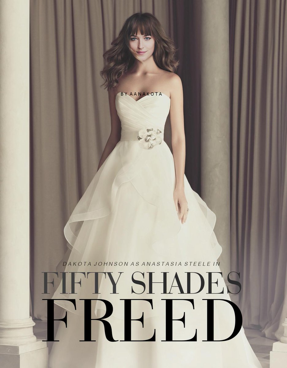 anastasia grey wedding dress