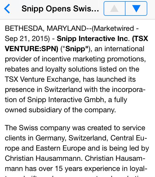 C0p3hagu3n's tweet photo. $SPN.V #SnippInteractive --- opens central/eastern European office --- http://t.co/96WxxZgHyK