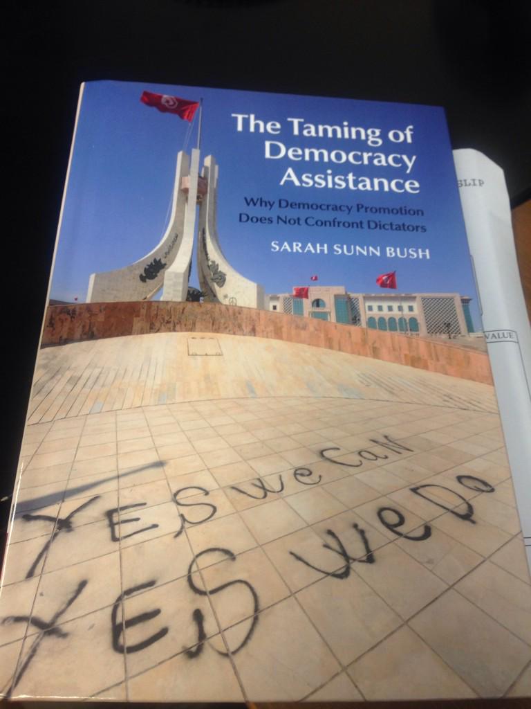 FPRI's tweet image. Got our hands on @sarahsunnbush &apos;s new book on #democracyassistance and could not be happier! #democracymatters