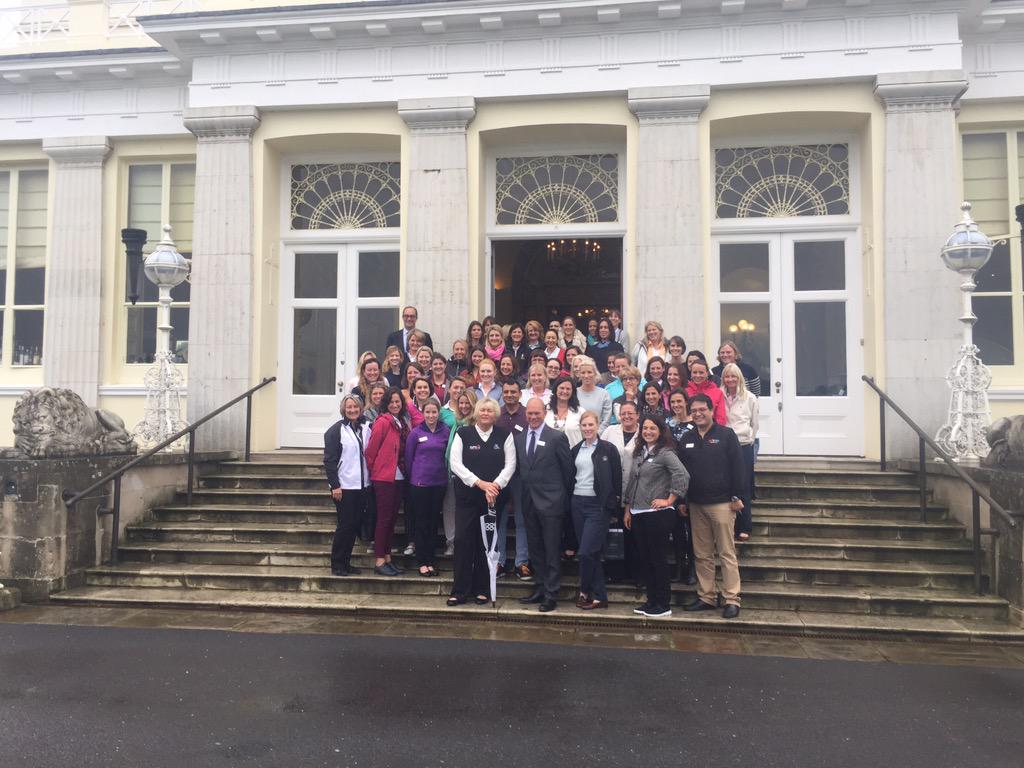 forefrontofgolf's tweet photo. The 2015 @SSE @womensinv photo call #womensinv http://t.co/kn01H86zwX