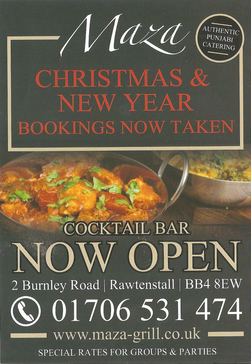 MazaRestaurant's tweet photo. Have you thought of somewhere nice to book for Christmas and New Years? Bookings being taken… http://t.co/ELEZJvpwyh http://t.co/8RGqEhRMlr