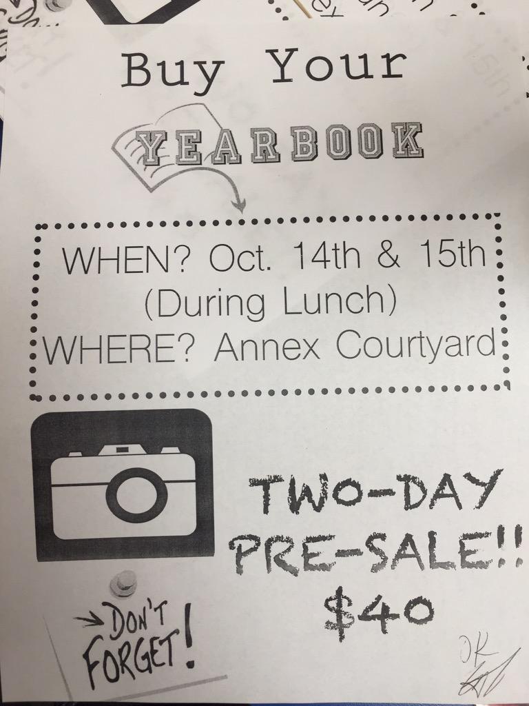 HHS Yearbook tweet media