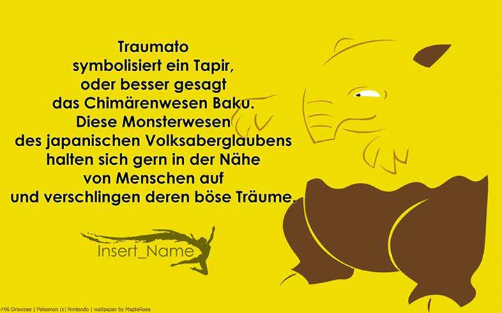Pokémon Fakt Montag!! Whoop whoop! Heute mal etwas traumatisierendes! #PokéFakt #Traumato #96 #Pokémon