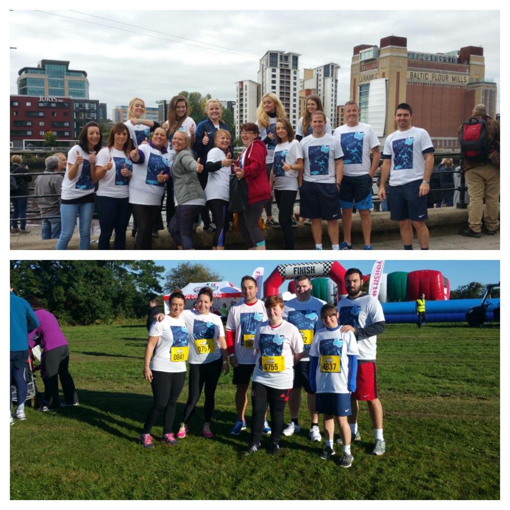 ErinsLegacy's tweet photo. Well done to #TeamErin who took part in Gung Ho! and the Baltic zipwire at the weekend. Thanks for your support http://t.co/fRdD6VOyQ7