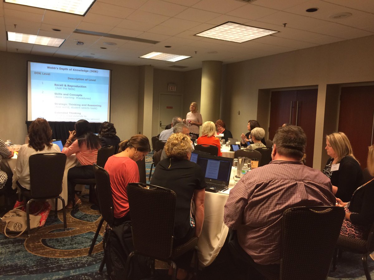 The #Greenville New SC Standards workshop is in full swing this AM! #RegionalWorkshops Next Stop #Florence #Columbia