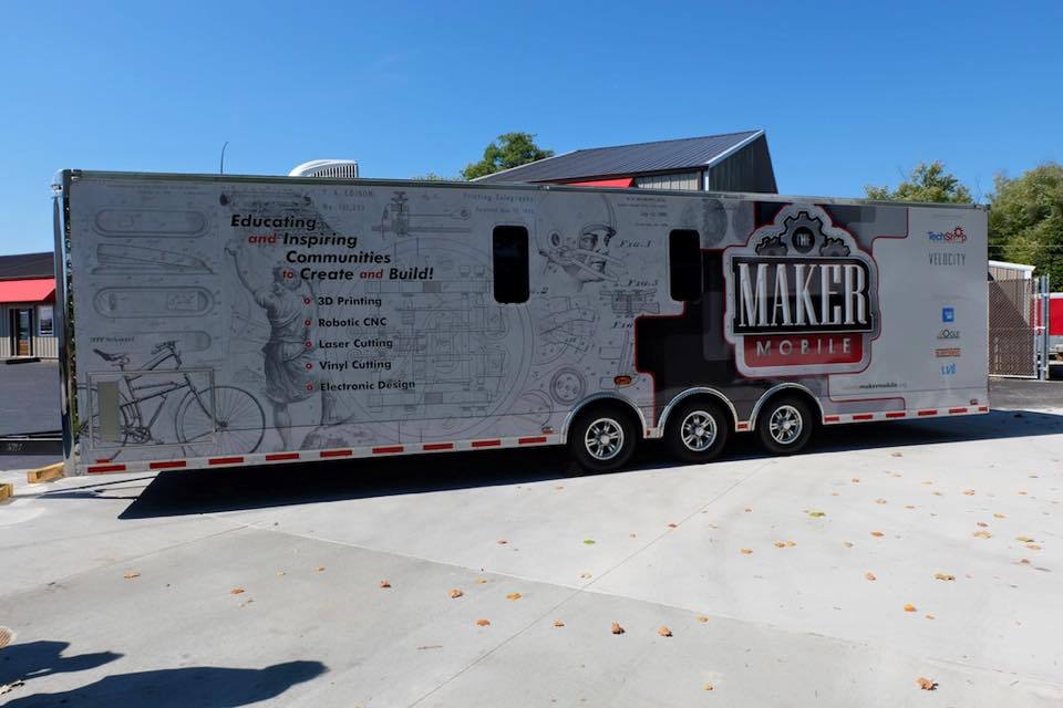 Maker3DPrinting's tweet image. MakerMobile Lets Kentucky and Indiana Residents 3D Print and More maker3dprinting.com/makermobile-le…