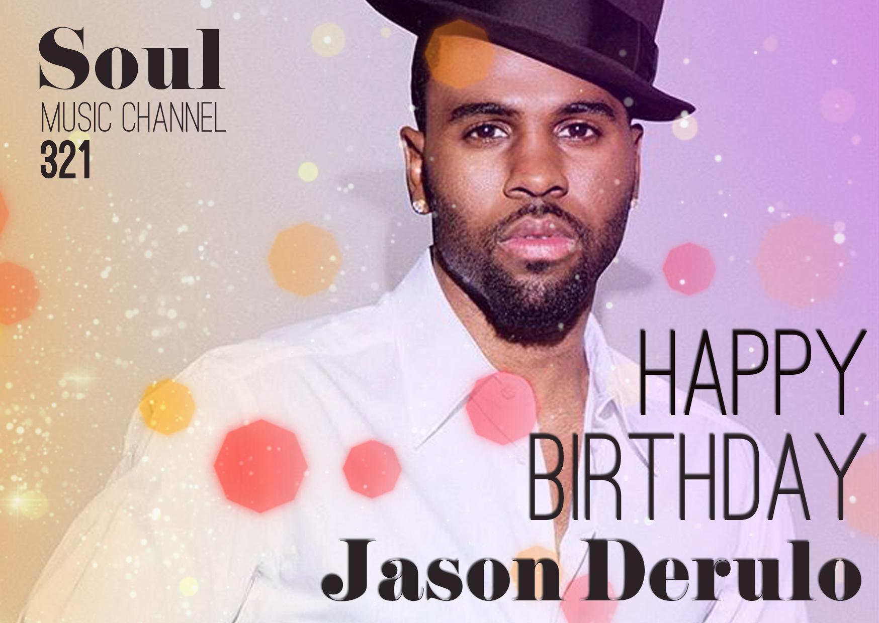 Happy Birthday to the artist who became known for his double-Platinum hit, \Whatcha Say,\  Jason Derulo! 
