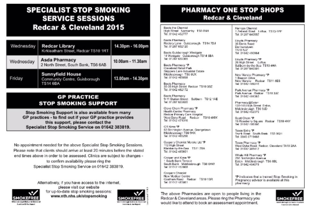 <a href="/PriorPursglove/">Prior Pursglove College</a> @RedcarCollege Any students wanting to take part in #Stoptober this year? Lots of support available