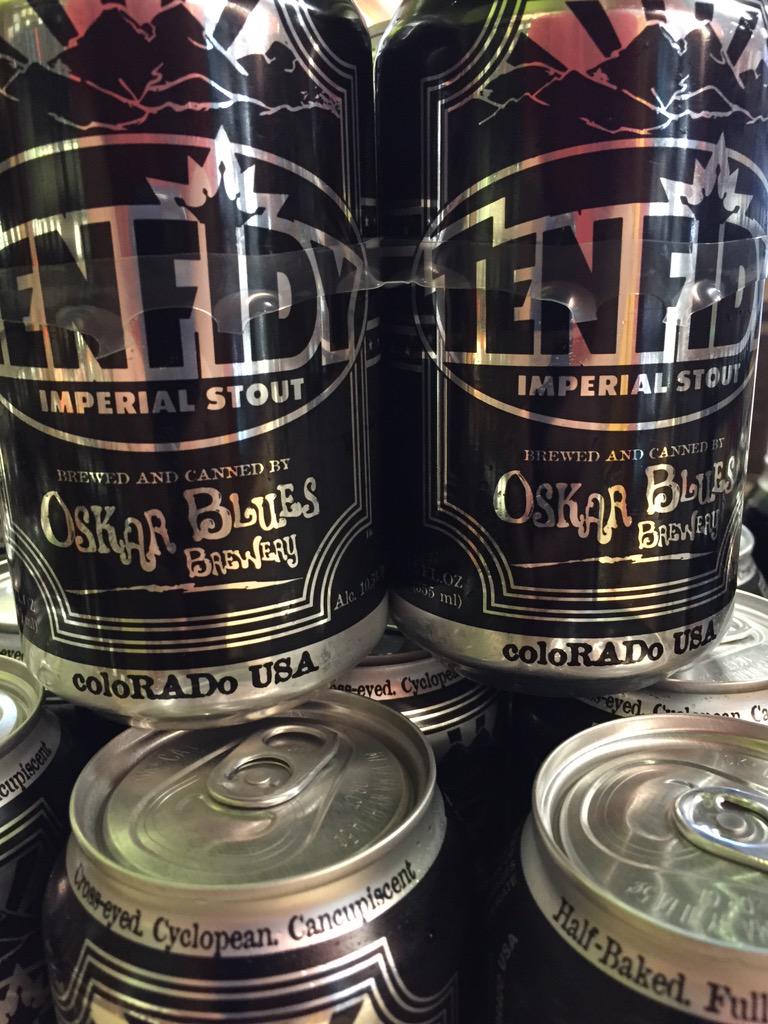 abcbeersean's tweet photo. Not ten fifty. #tenfidy. @oskarblues imperial stout has hit the store. Seasonal so won't last. #abcocala http://t.co/iXkiBMsnO1