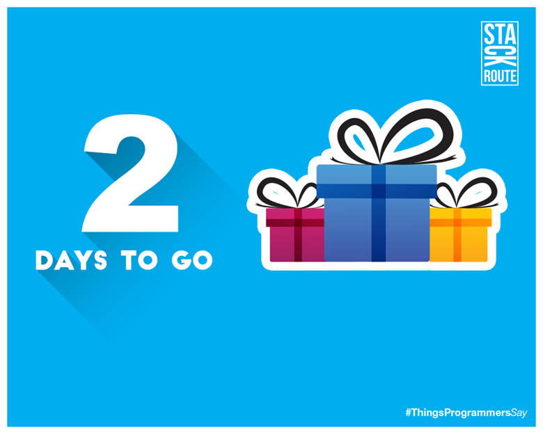 Stack_Route's tweet image. In 2 Days, we're unveiling #ThingsProgrammersSay! #Programmers #coders STAY TUNED 2 win prizes from @Stack_Route