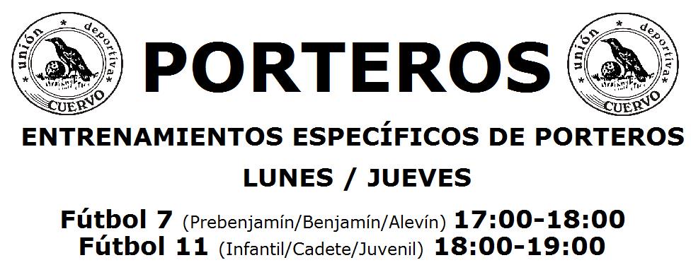 JorgeGlezGk's tweet photo. Entrenamientos específicos porteros del club. Estadio Municipal Andrés Villacieros @UdCuervo Rt http://t.co/z5Uni40j25