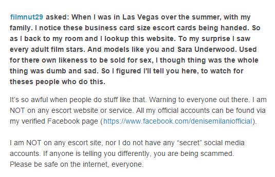 IAmDeniseMilani's tweet image. I get messages like this all the time, please be #InternetSafe!  tmblr.co/Zf9aSm1uht8mV