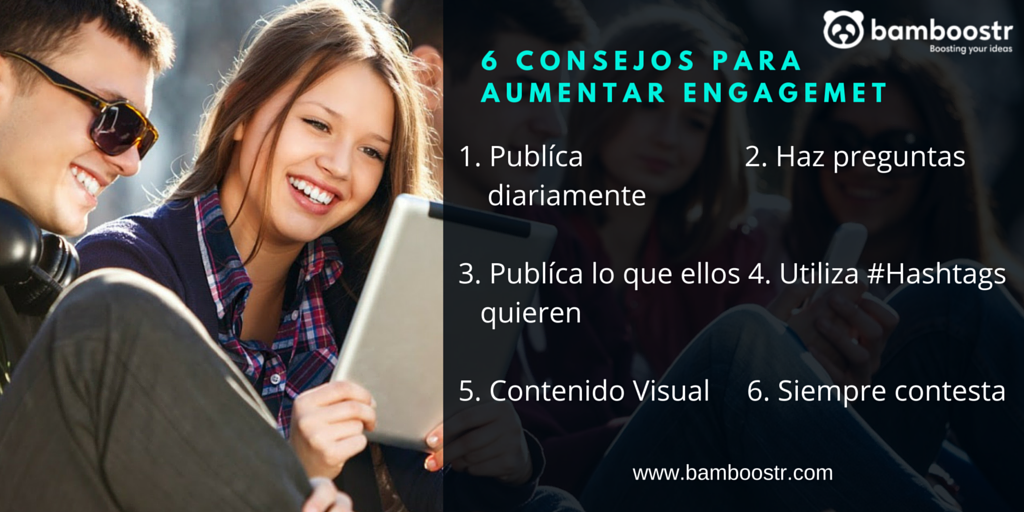 bbo_st's tweet photo. Aumenta tu engagement fácilmente con estos 6 consejos #SocialMedia http://t.co/YXg74KC2Oc