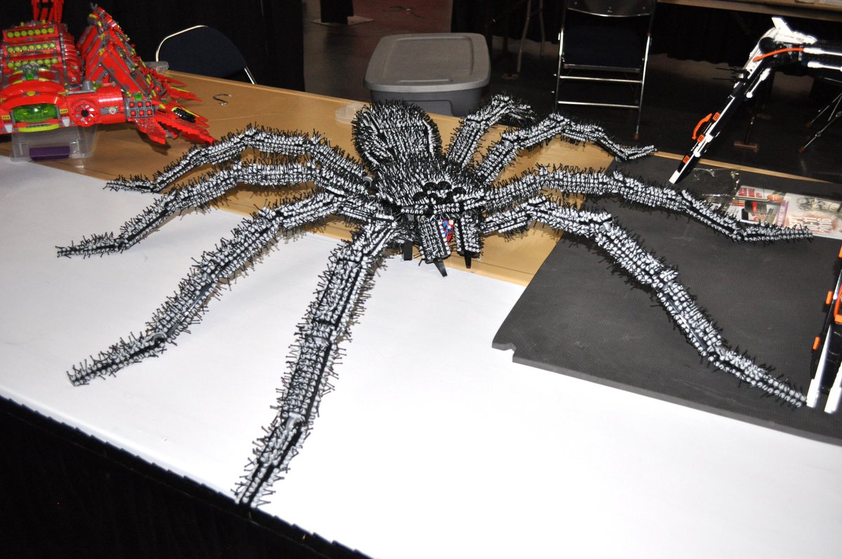 Лего майнкравский паук