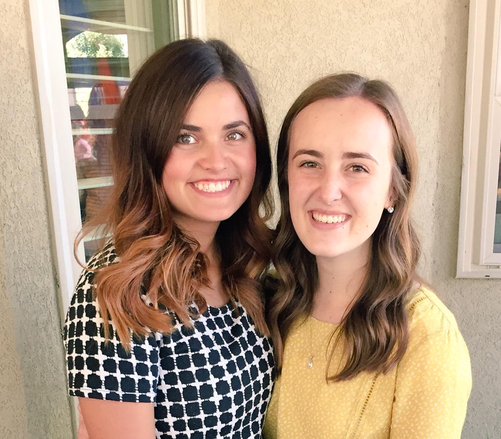JaimBake's tweet photo. My @megbart15 is going to be the number one sister missionary. http://t.co/2GGX41mUGf